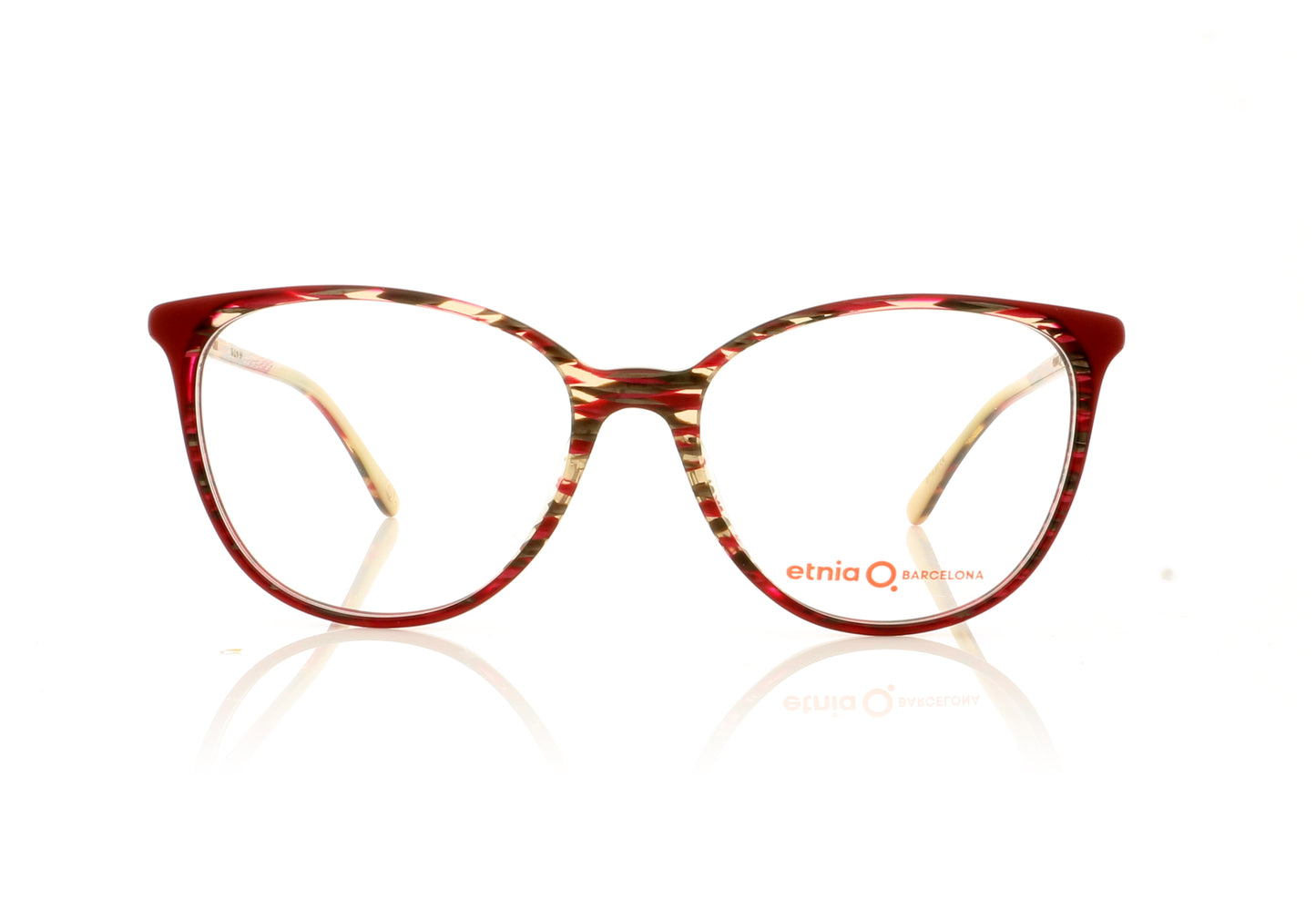 Etnia Barcelona Marie FUBX Fuchsia Bordeaux Glasses - Front