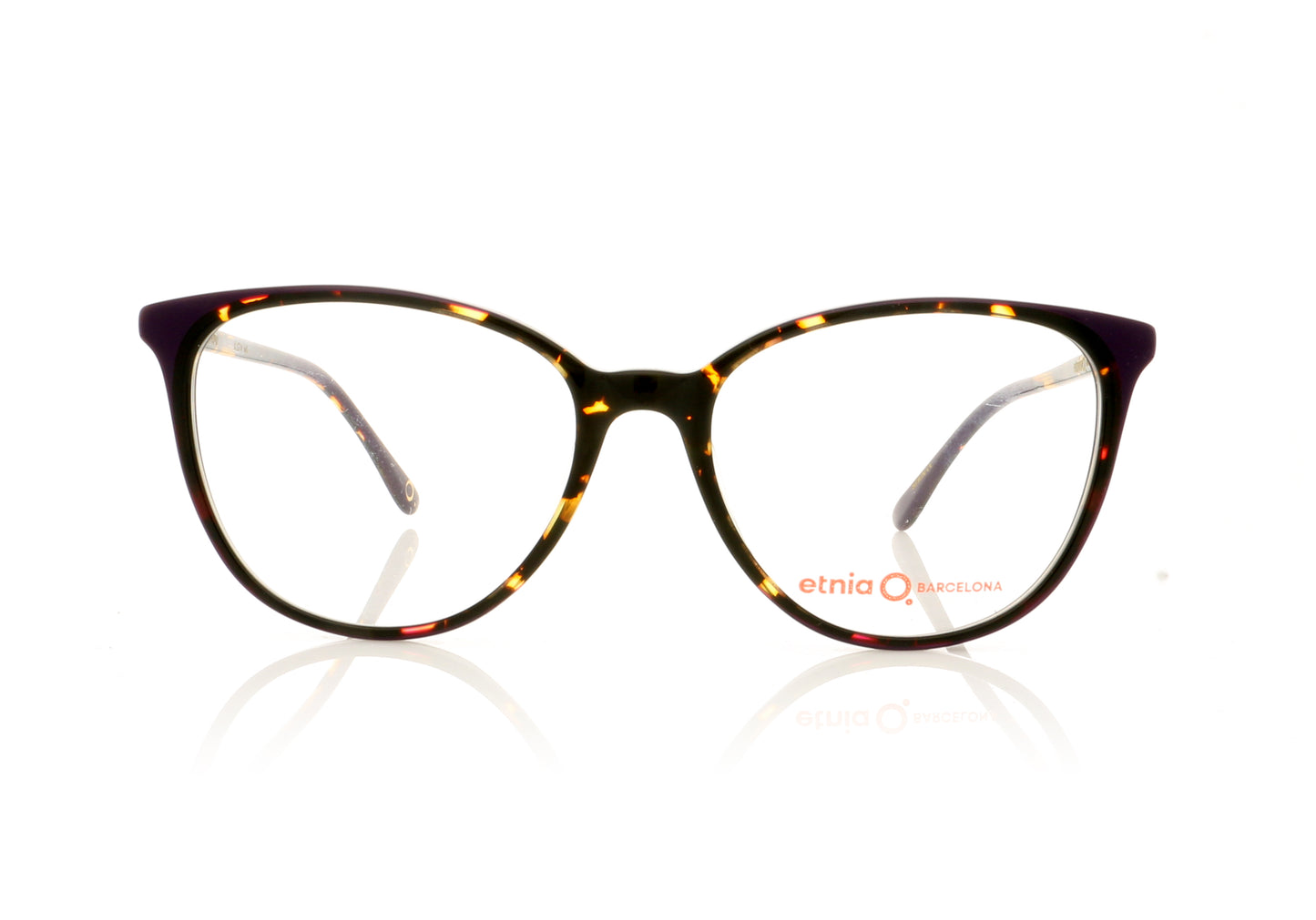 Etnia Barcelona Marie HVPU Tortoise Purple Glasses - Front