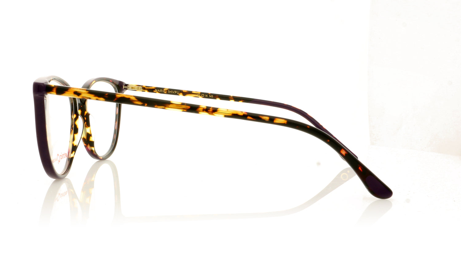 Etnia Barcelona Marie HVPU Tortoise Purple Glasses - Side