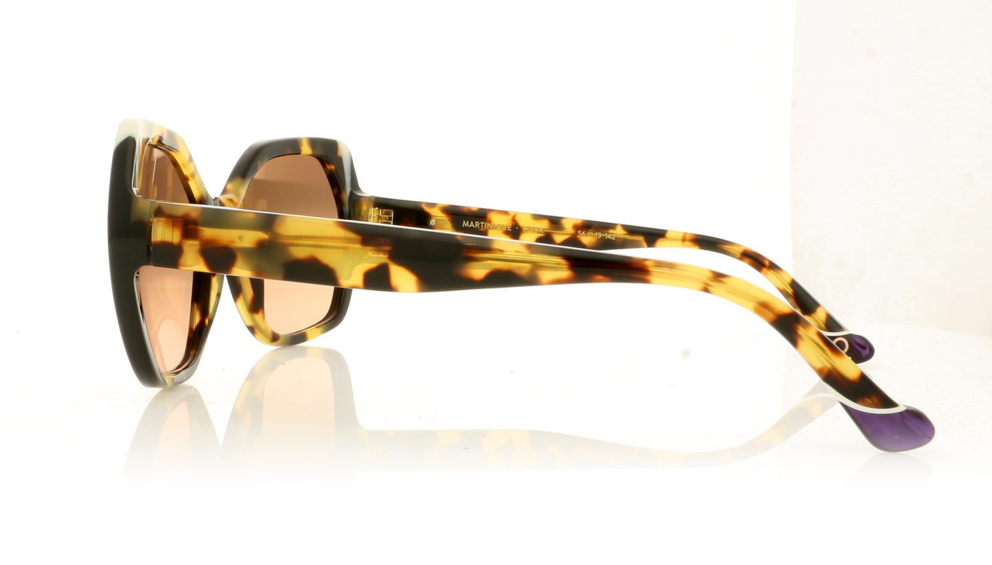 Etnia Barcelona Martinique HVBK Tortoise Sunglasses - Side