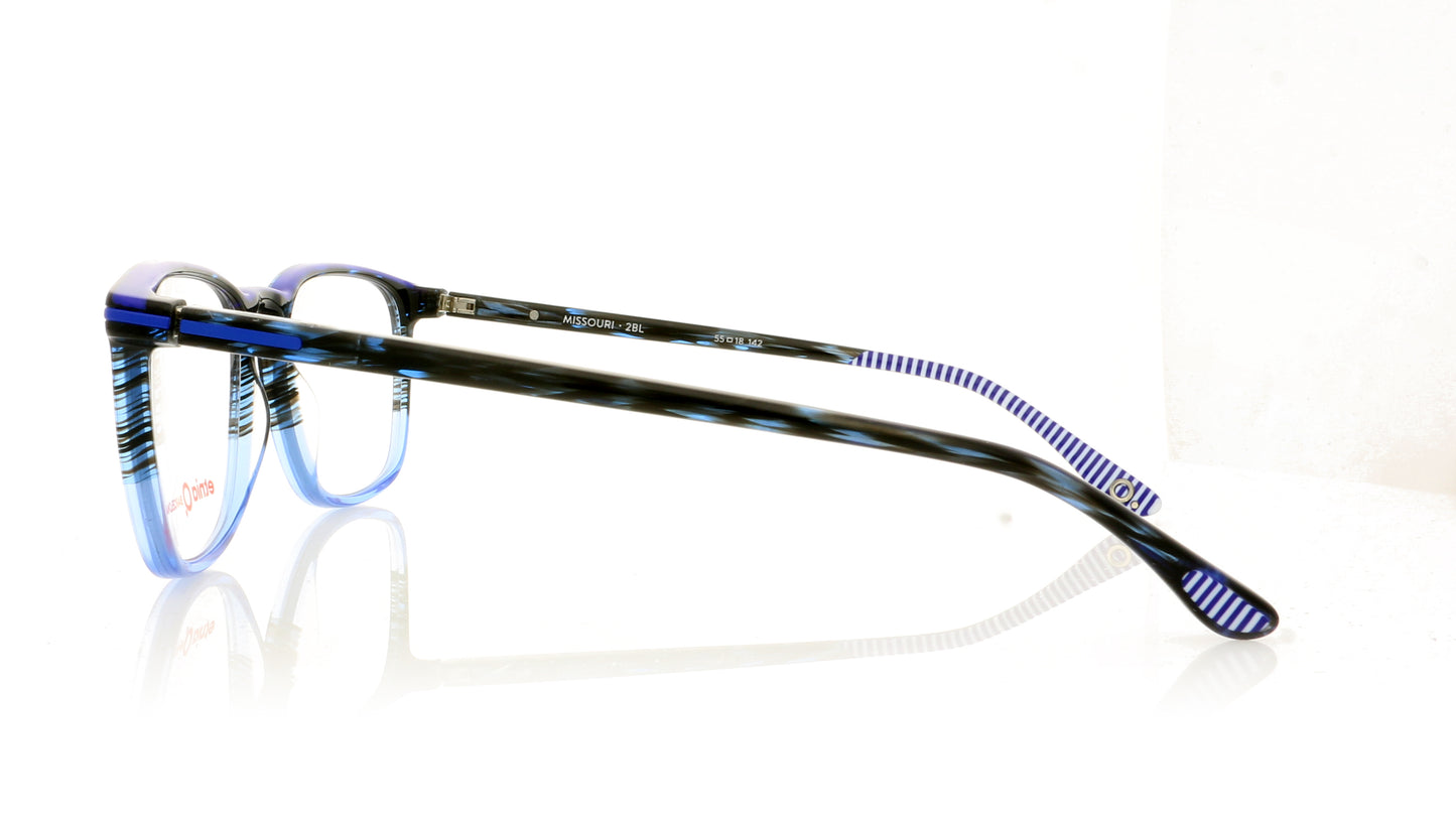 Etnia Barcelona Missouri BL Blue Glasses - Side