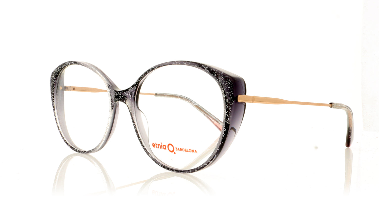 Etnia Barcelona Nancy SLPK Grey Glitter Glasses - Angle