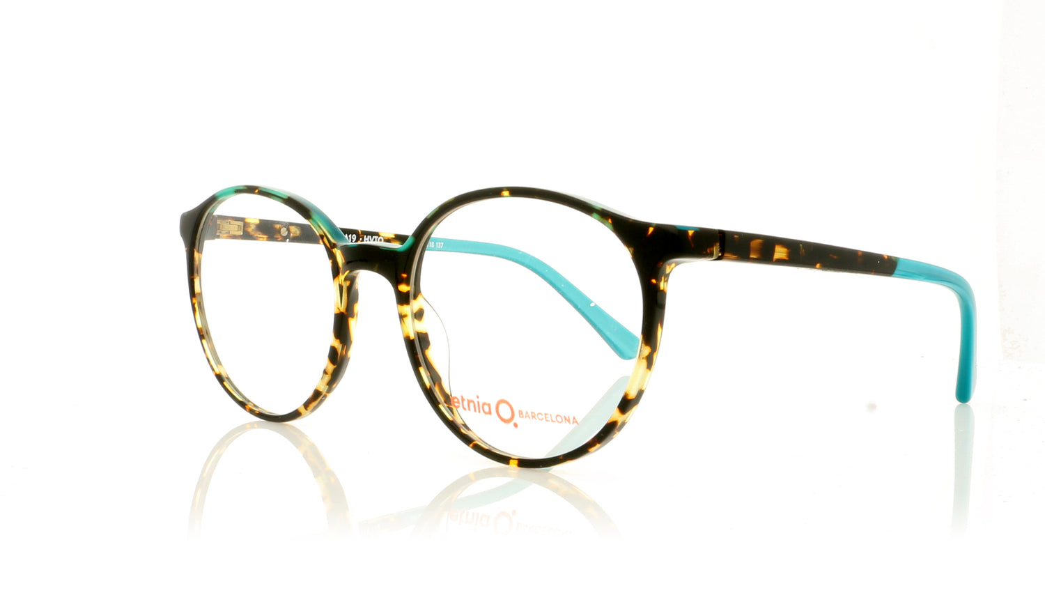 Etnia Barcelona Nara HVTQ Green Glasses - Angle