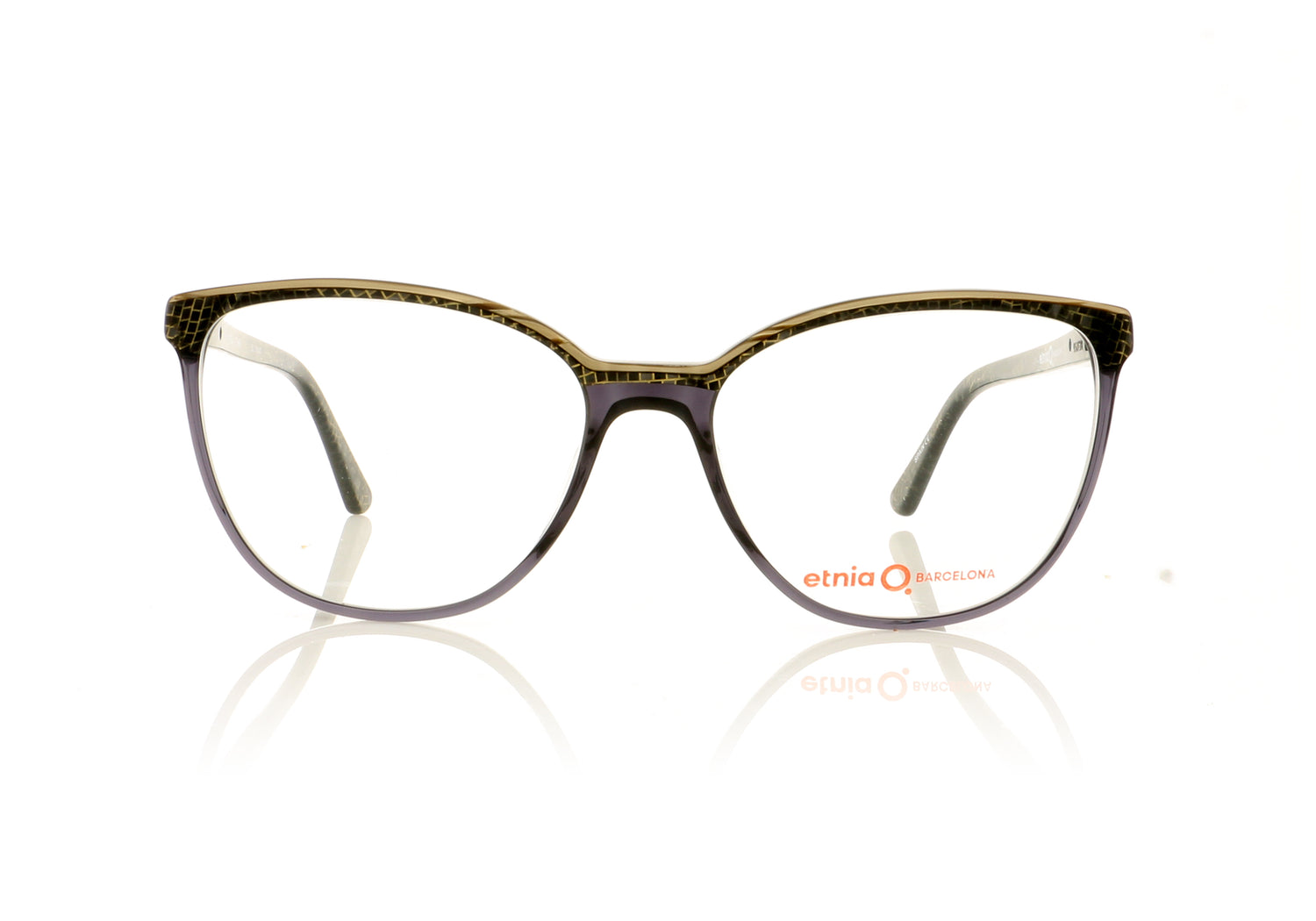 Etnia Barcelona Nimega CHBK Chess Black Glasses - Front