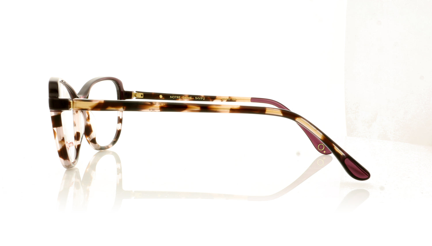 Etnia Barcelona Notre Dame 1HVFU Purple Glasses - Side