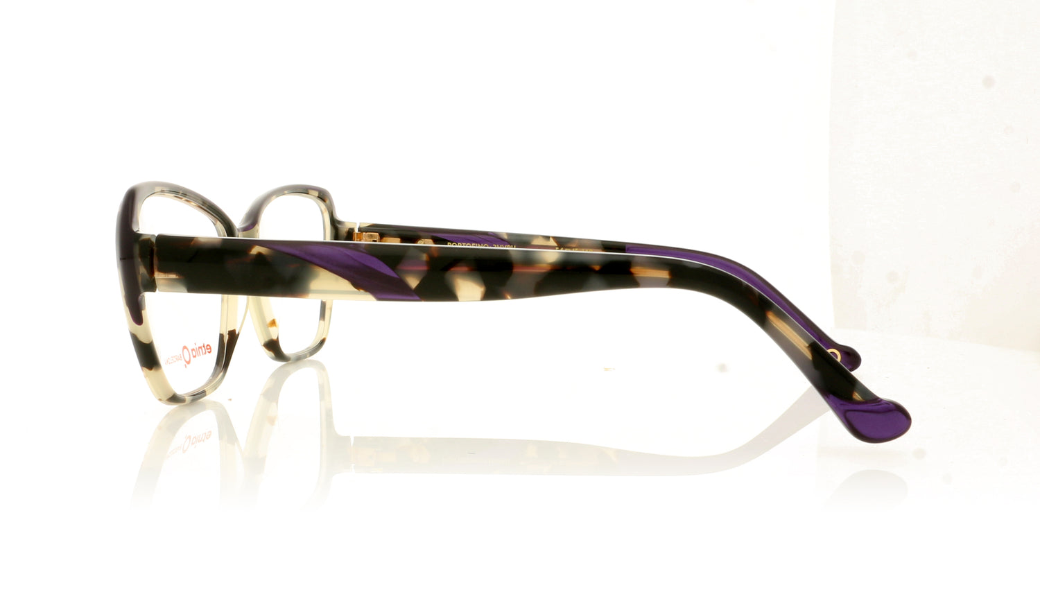 Etnia Barcelona Portofino HVPU Havana Purple Glasses - Side