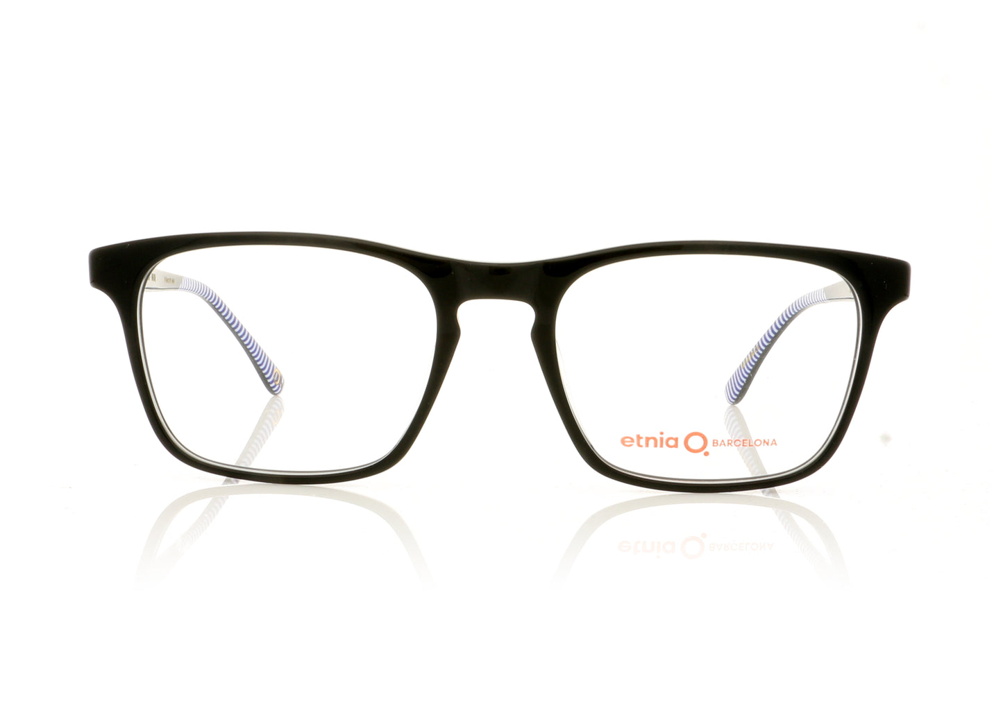 Etnia Barcelona Rochester BKBL Black Glasses - Front