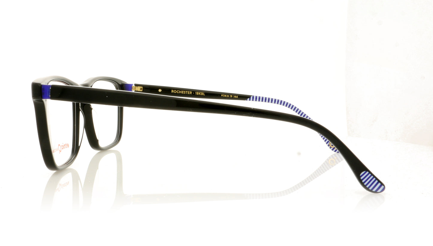 Etnia Barcelona Rochester BKBL Black Glasses - Side