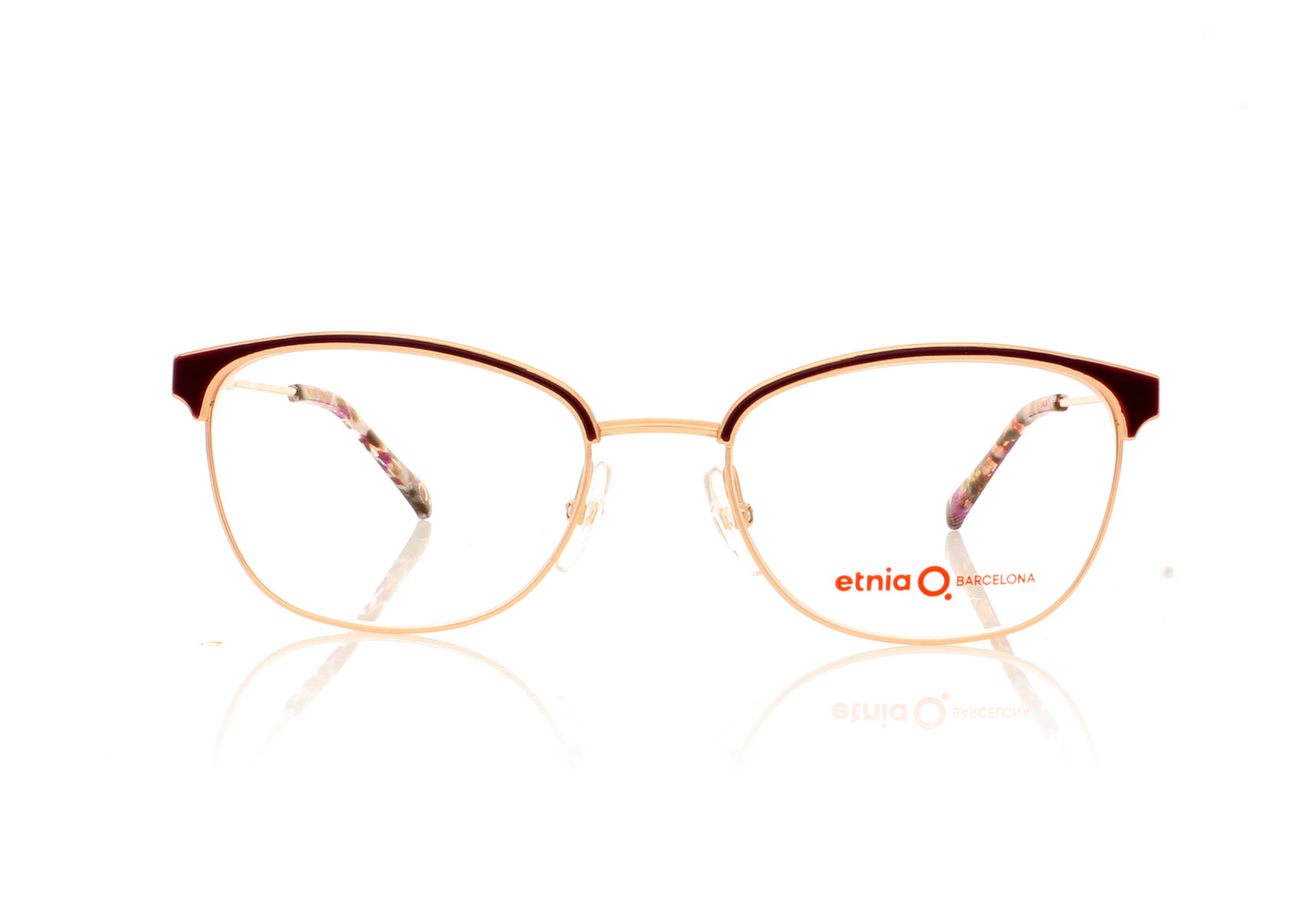 Etnia Barcelona Royal PKBX Pink Bordeaux Glasses - Front