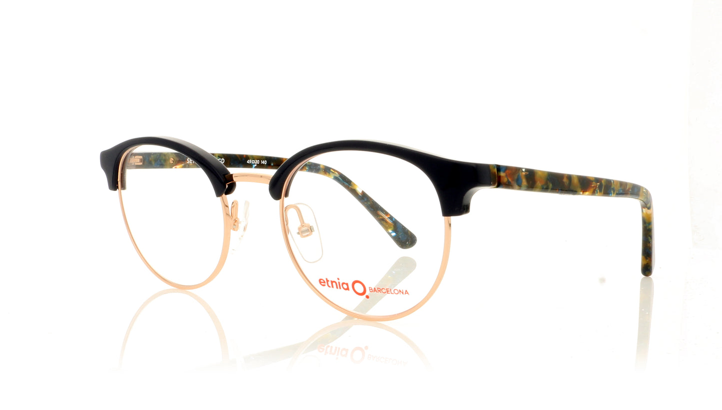 Etnia Barcelona Setubal BLGD Blue Glasses - Angle