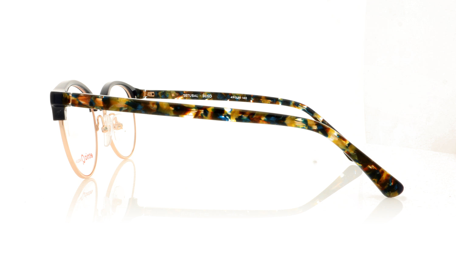 Etnia Barcelona Setubal BLGD Blue Glasses - Side