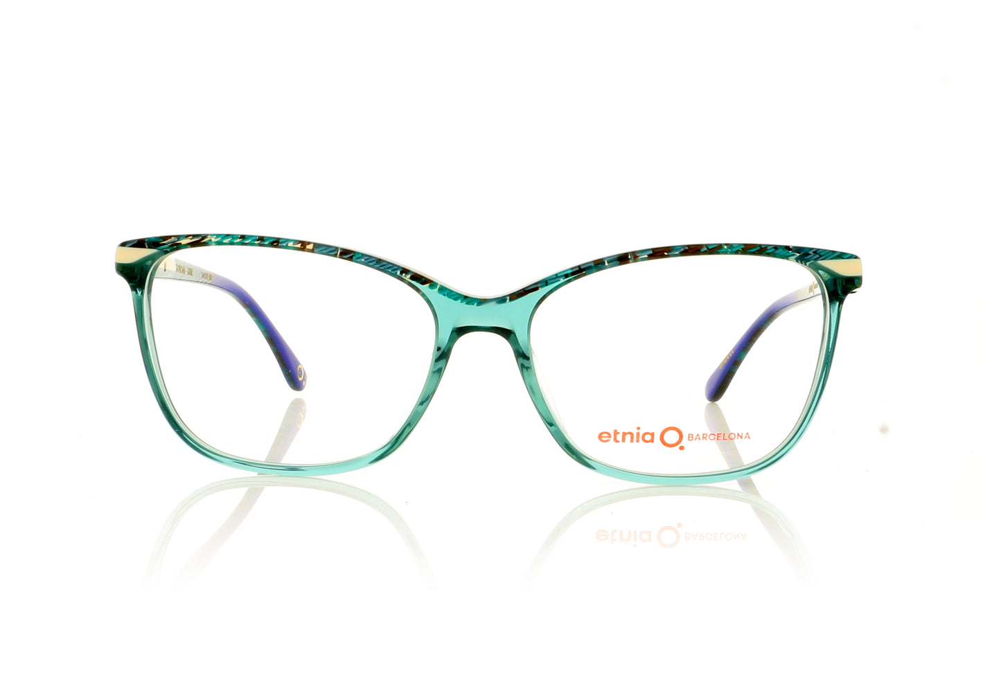Etnia Barcelona Tayrona GRBL Green Blue Glasses - Front
