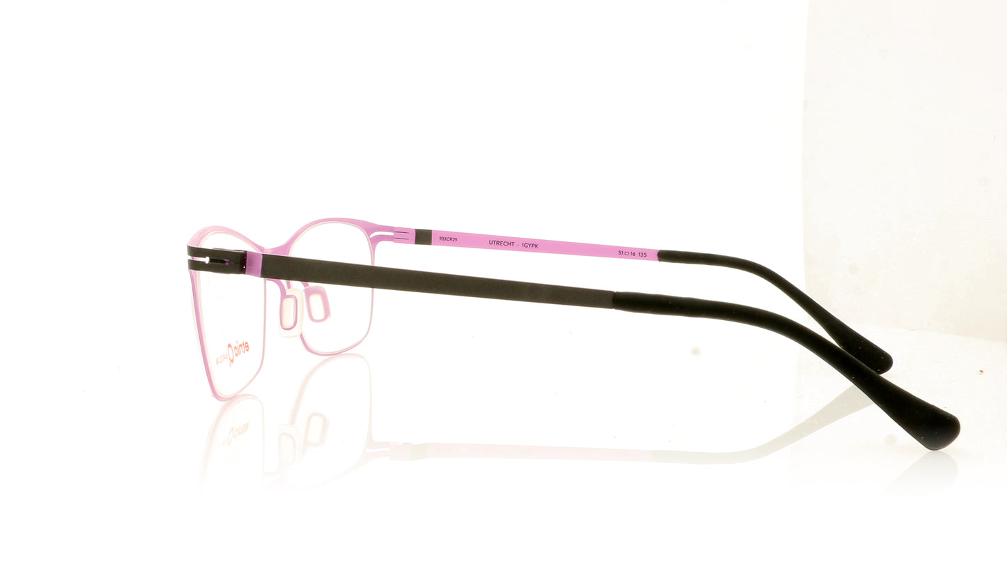 Etnia Barcelona Utrecht GYPK Grey Pink Glasses - Side