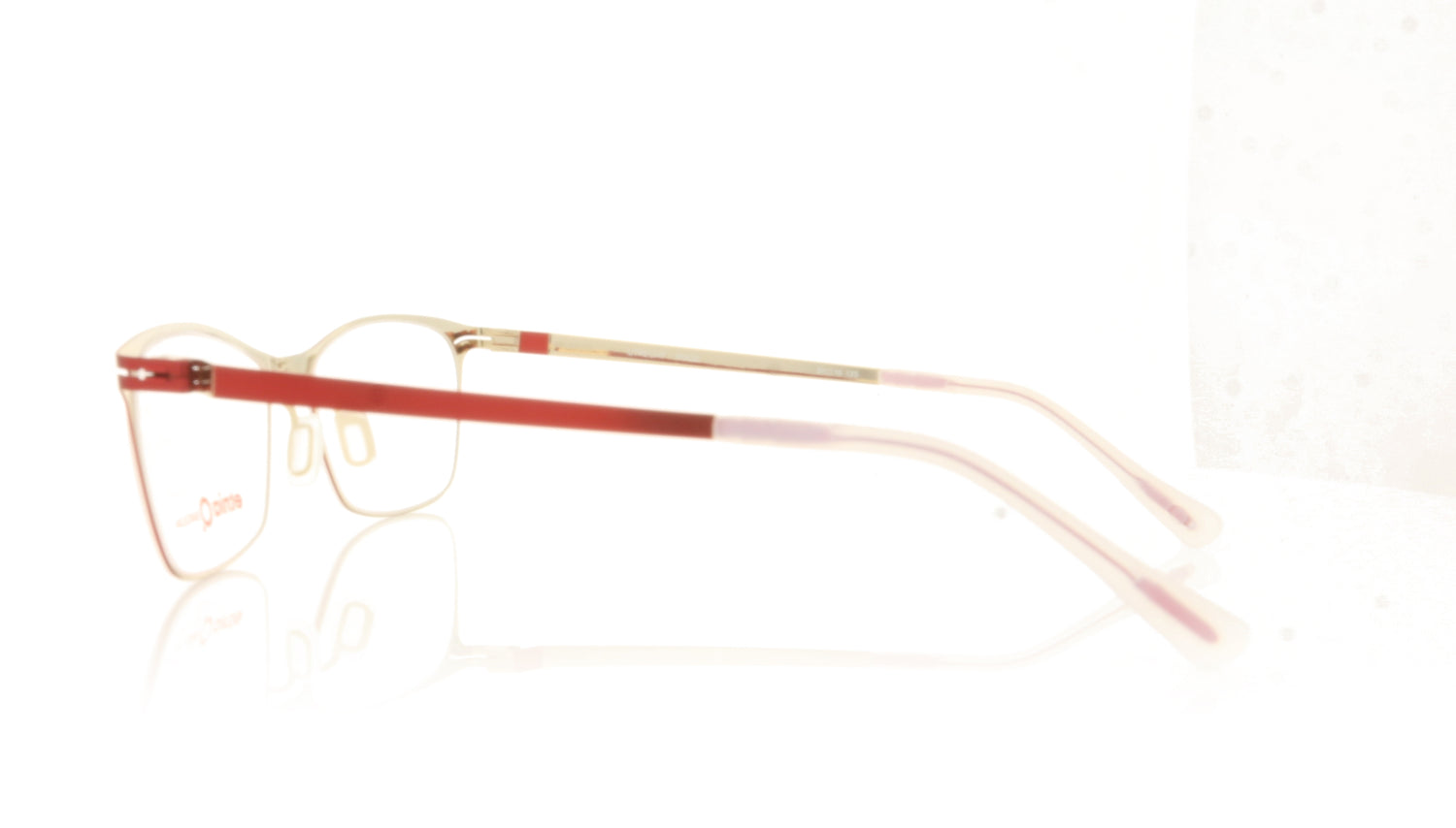 Etnia Barcelona Utrecht RDGD Red Glasses - Side