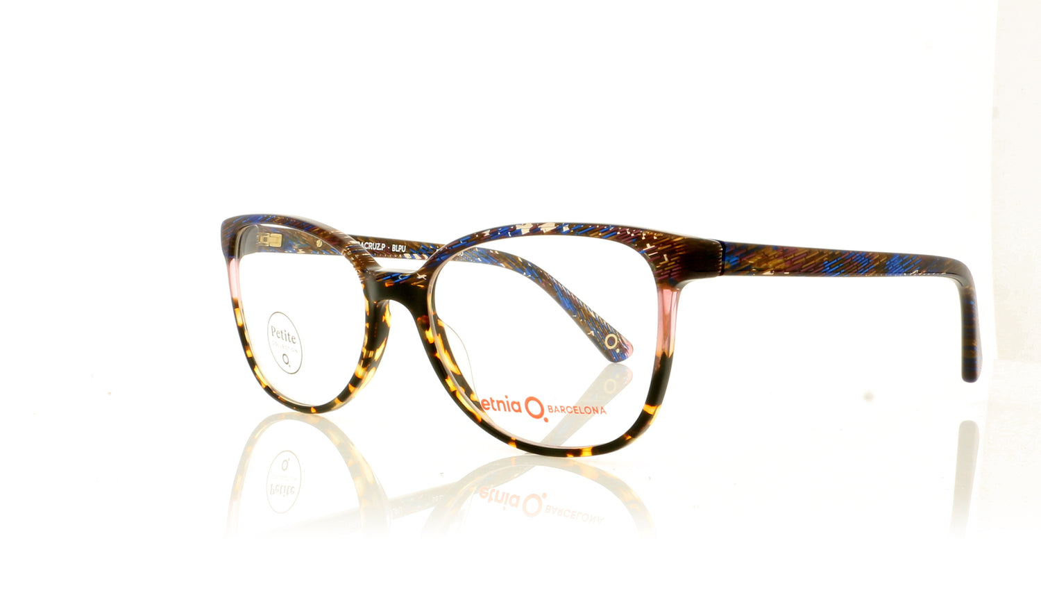 Etnia Barcelona Veracruz BLPU Blue Purple Glasses - Angle