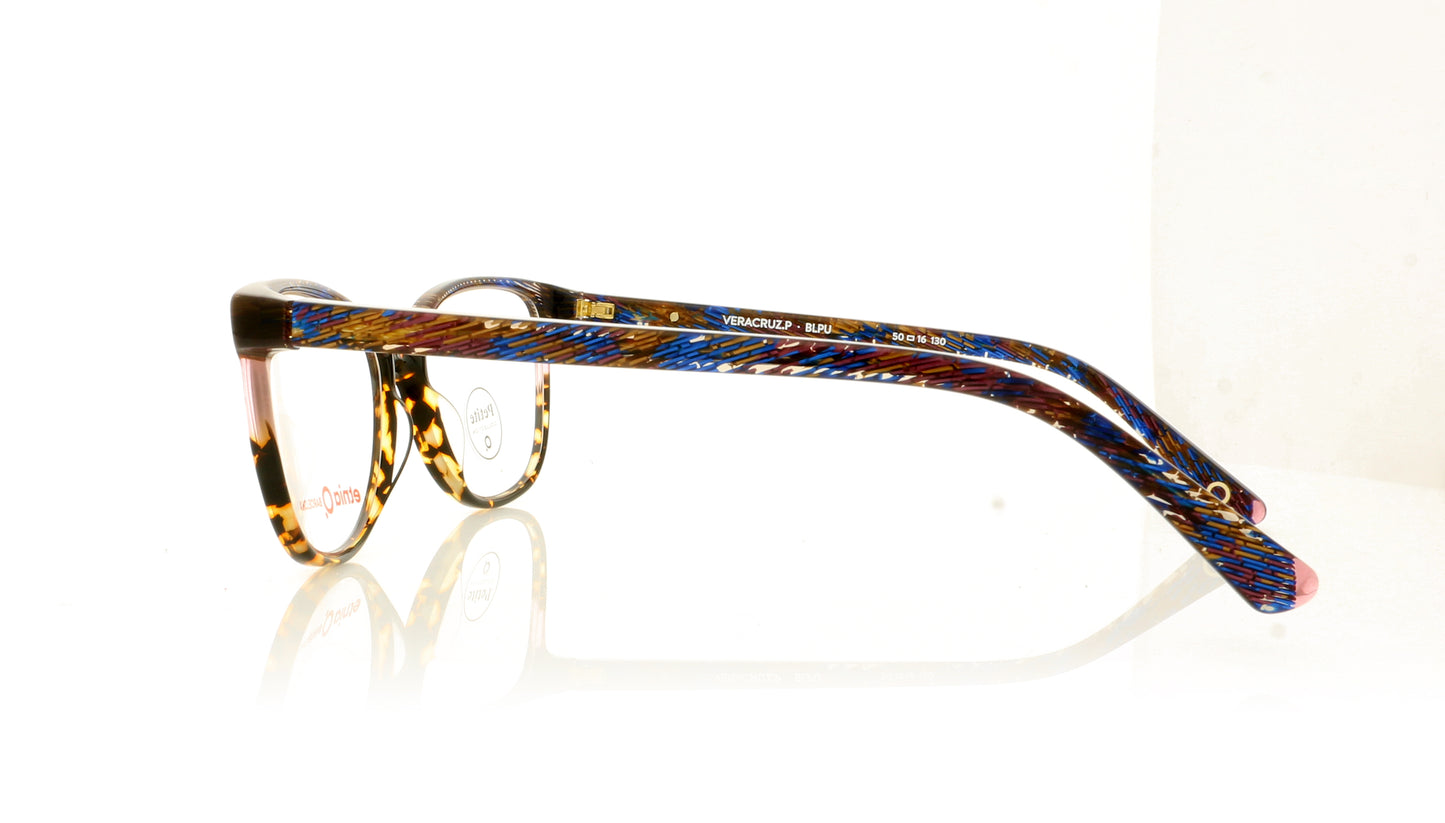 Etnia Barcelona Veracruz BLPU Blue Purple Glasses - Side