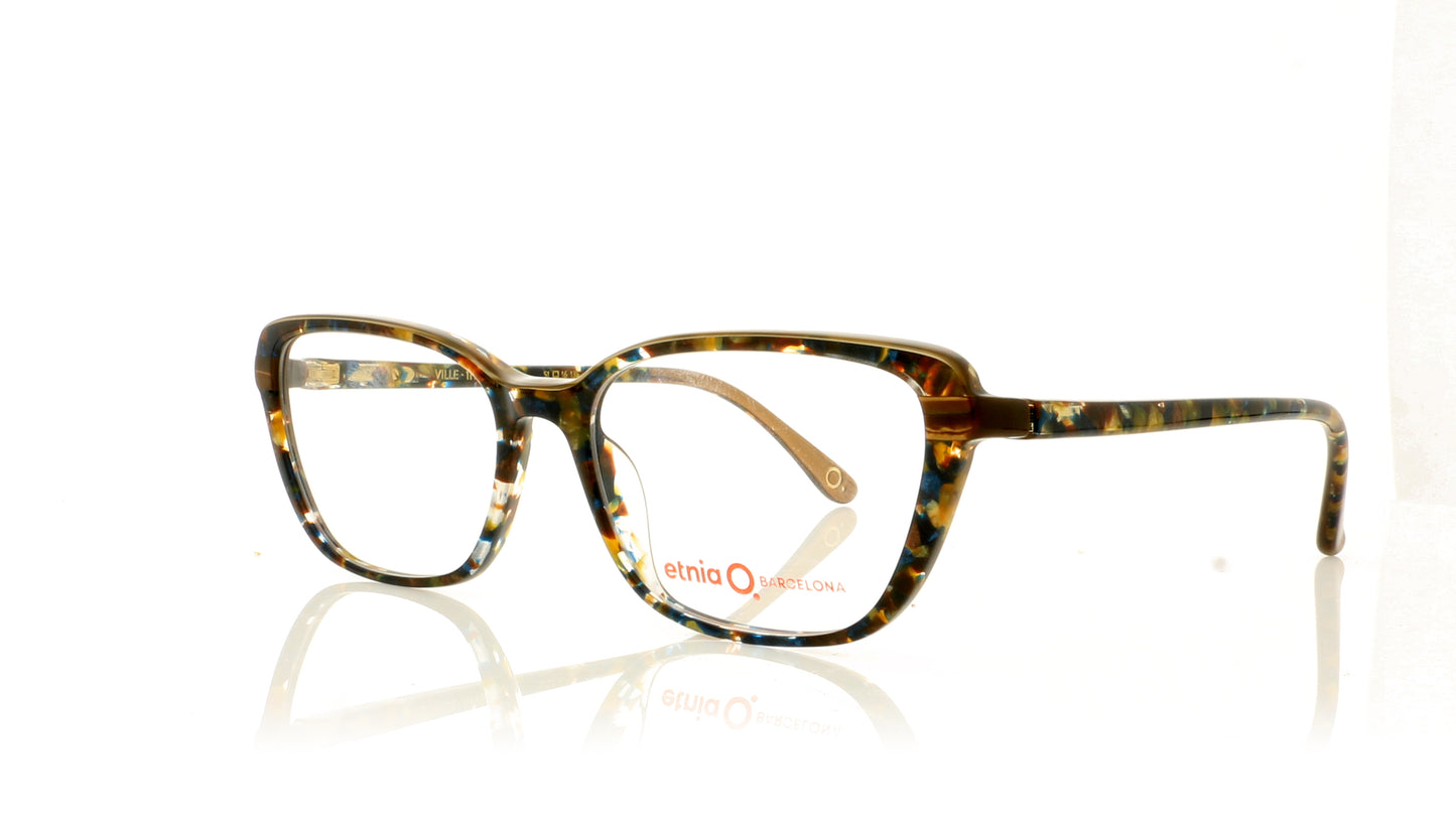Etnia Barcelona Ville HVBZ Havana Bronze Glasses - Angle