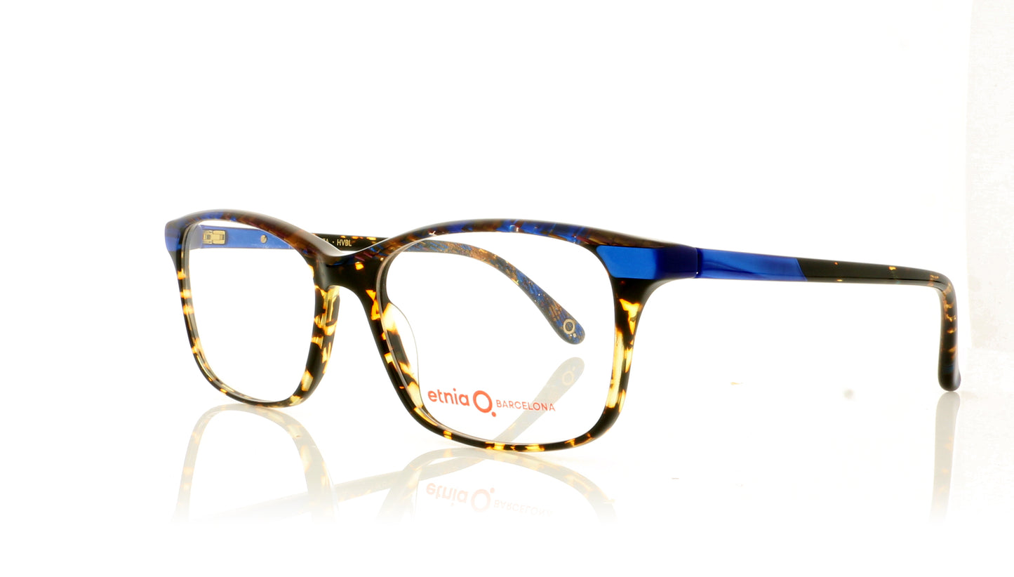 Etnia Barcelona Vincenza HVBL Havana Blue Glasses - Angle