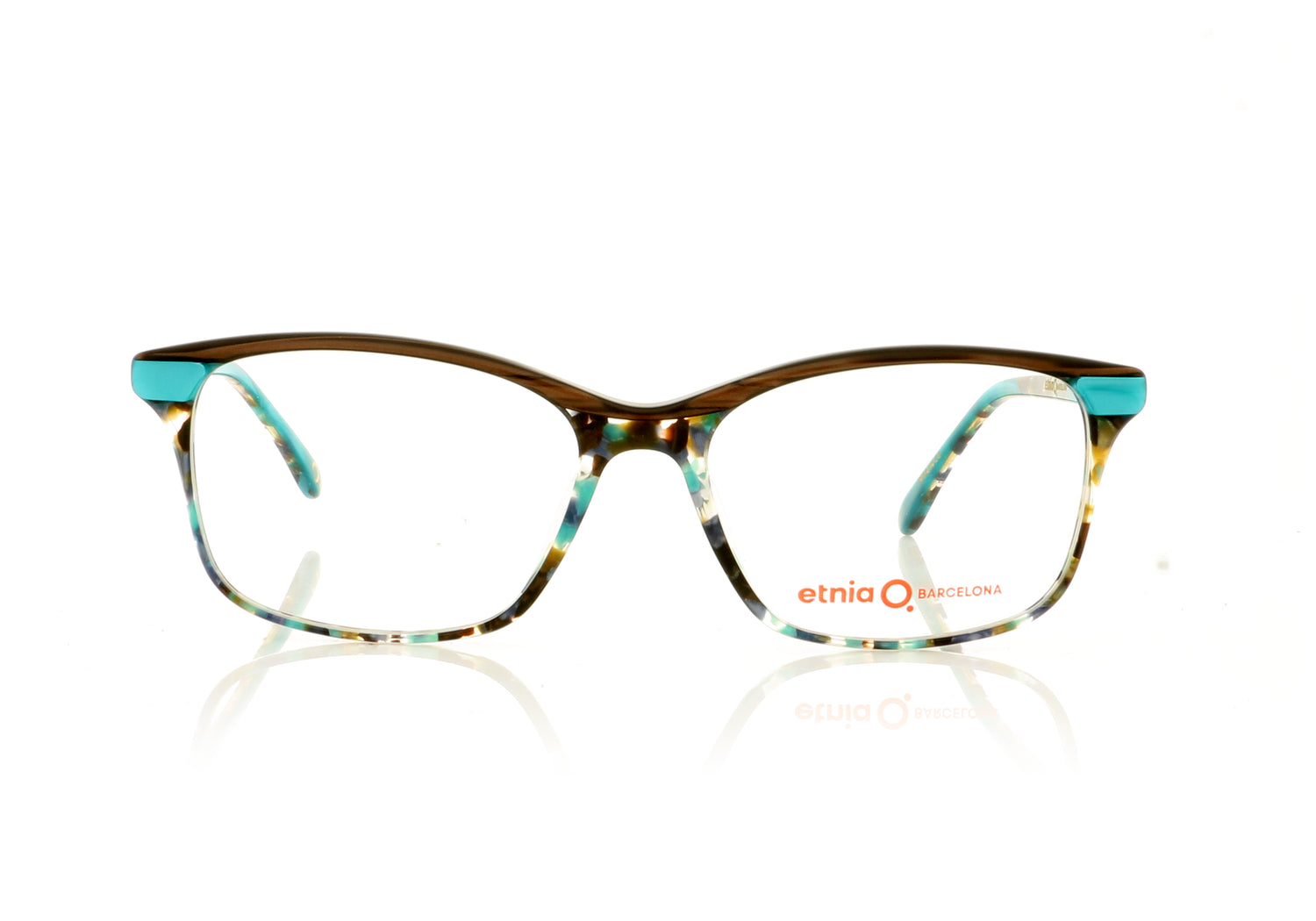 Etnia Barcelona Vincenza TQBR Turquoise Glasses - Front