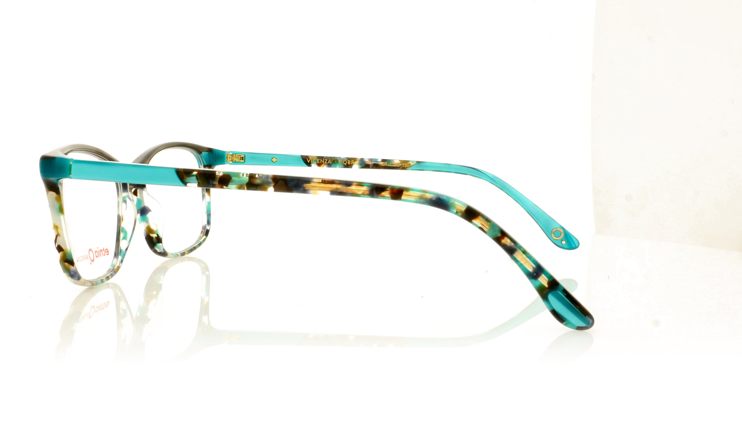 Etnia Barcelona Vincenza TQBR Turquoise Glasses - Side