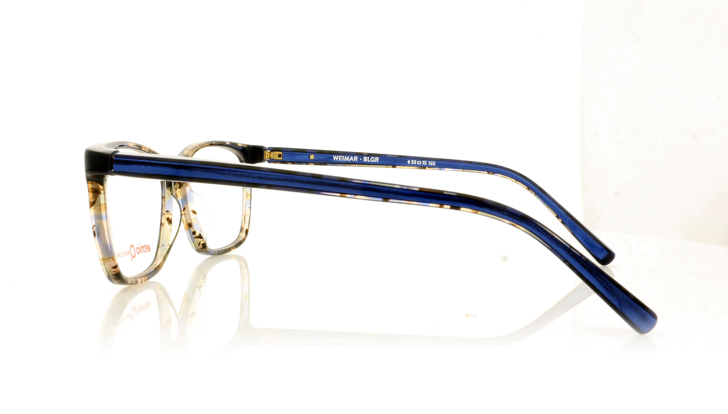 Etnia Barcelona Weimar BLGR Blue Grey Glasses - Side