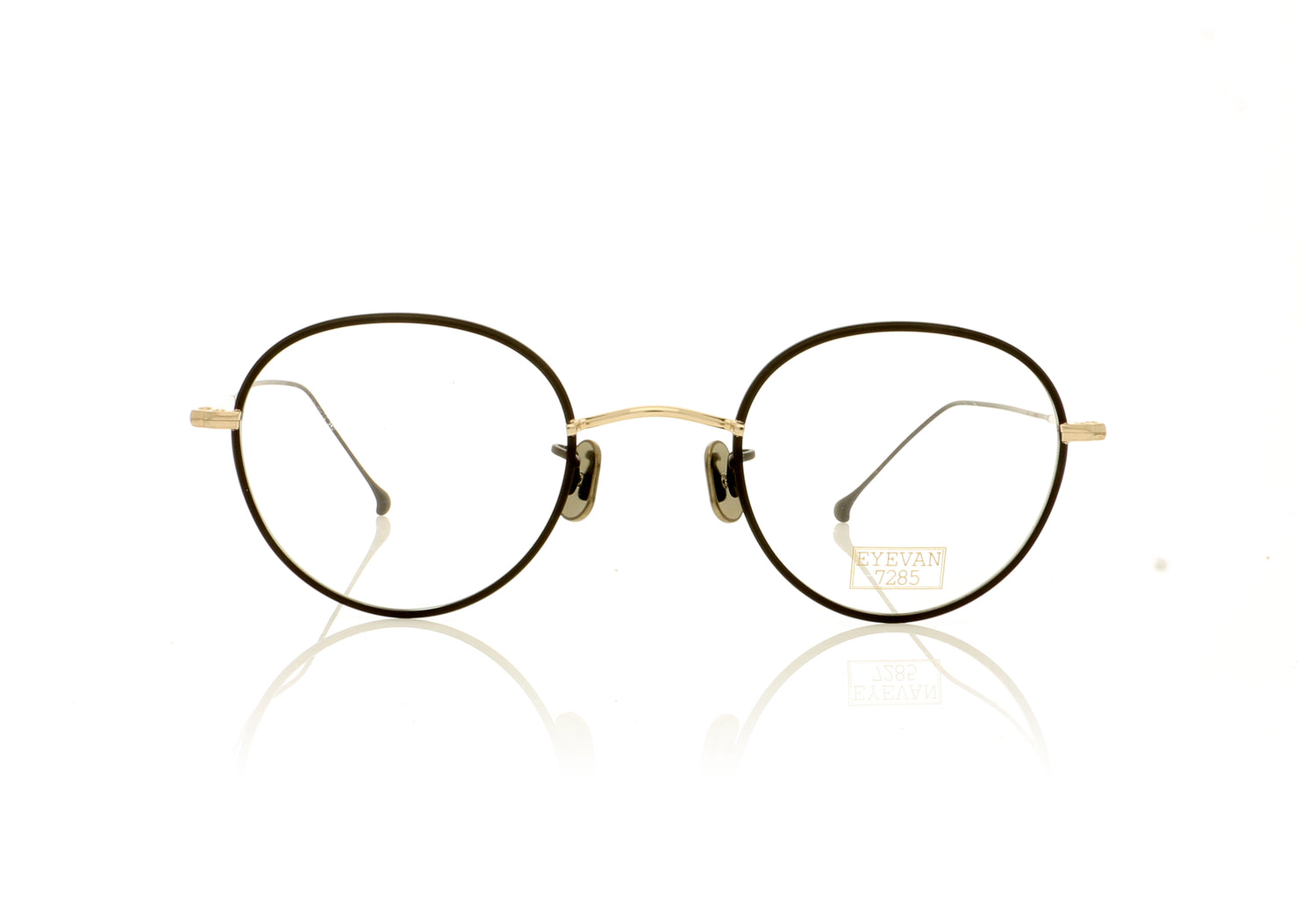 Eyevan 7285 EV152 8070 Black Glasses - Front