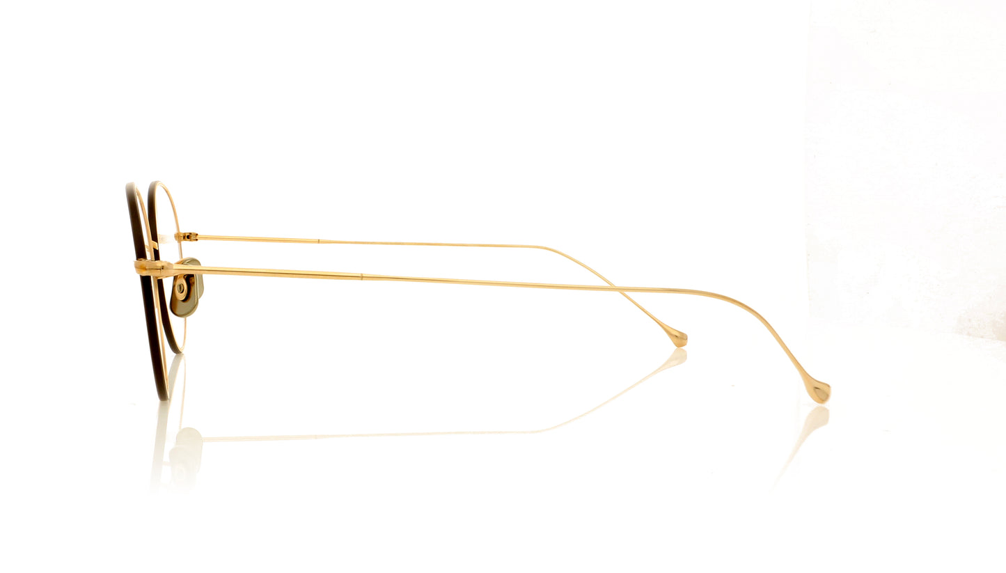 Eyevan 7285 152 9080 Gold Glasses - Side