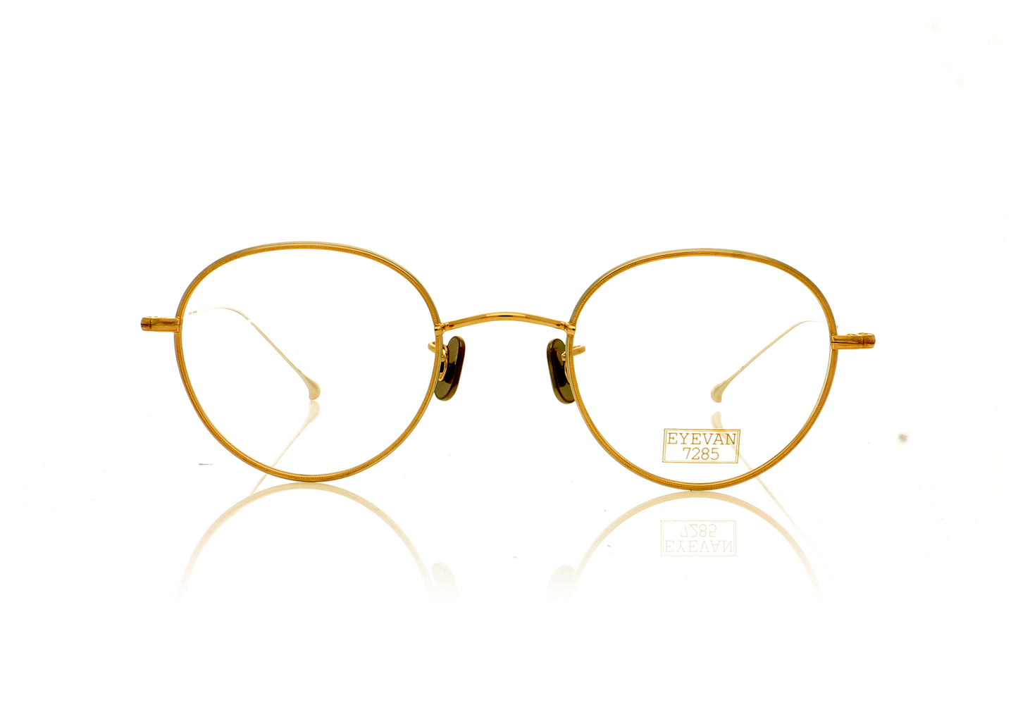 Eyevan 7285 152 GLD Gold Glasses - Front