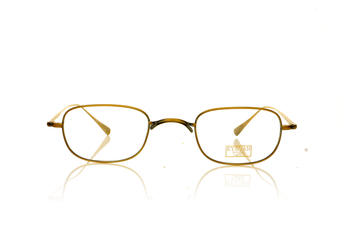 Eyevan 7285 165E 901 Gold Glasses - Front