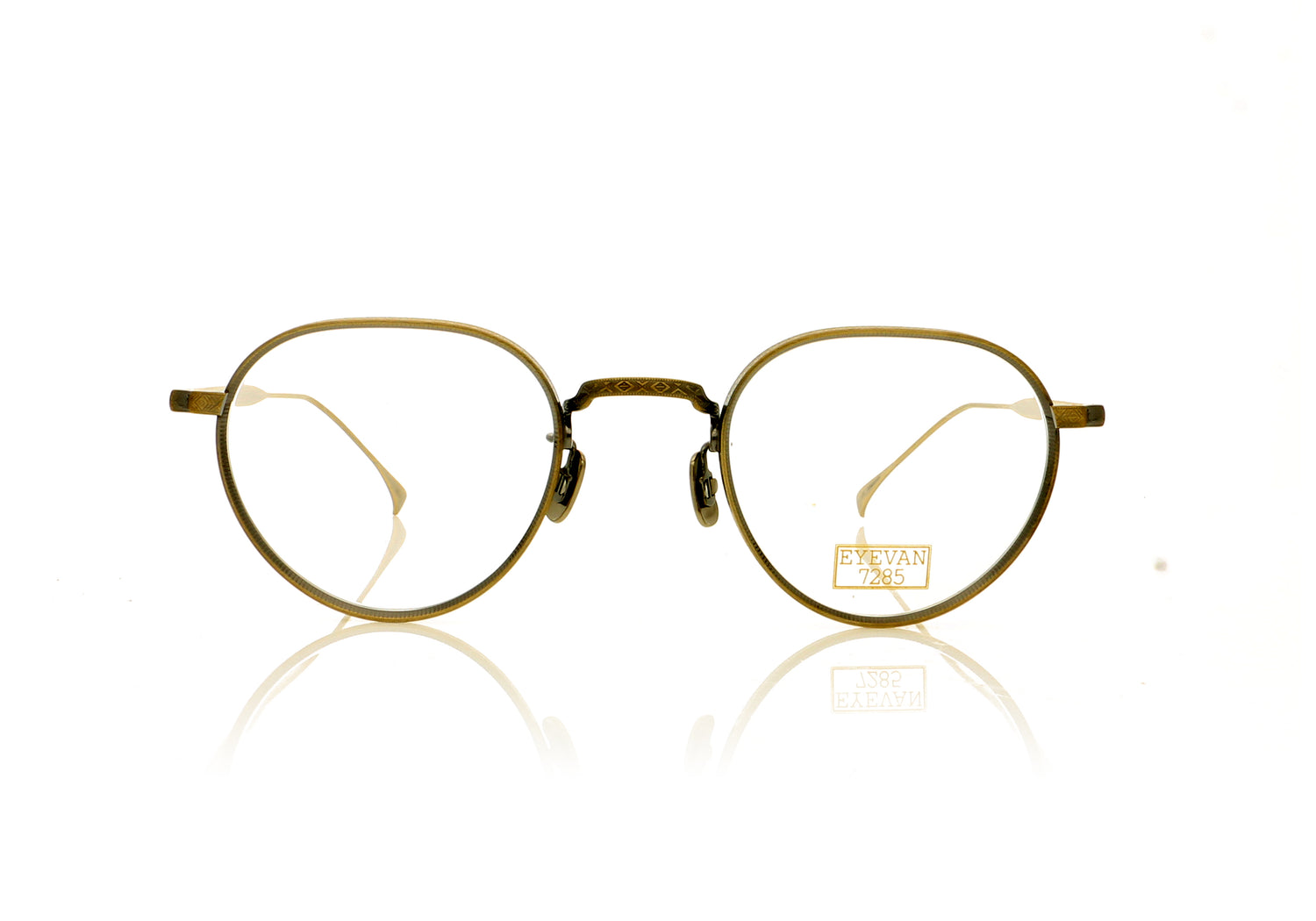 Eyevan 7285 EV169 901 Gunmetal Glasses - Front