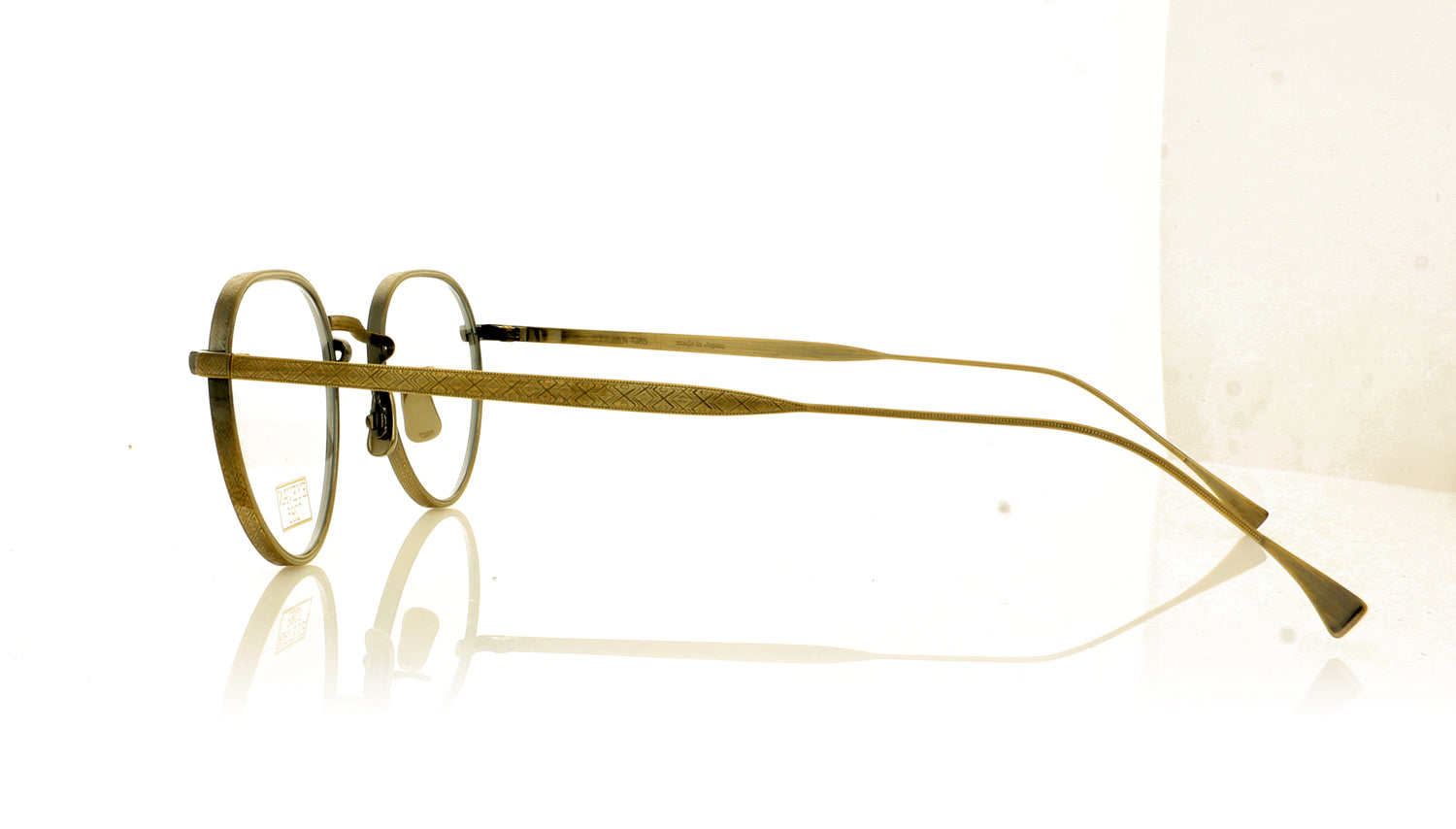 Eyevan 7285 EV169 901 Gunmetal Glasses - Side