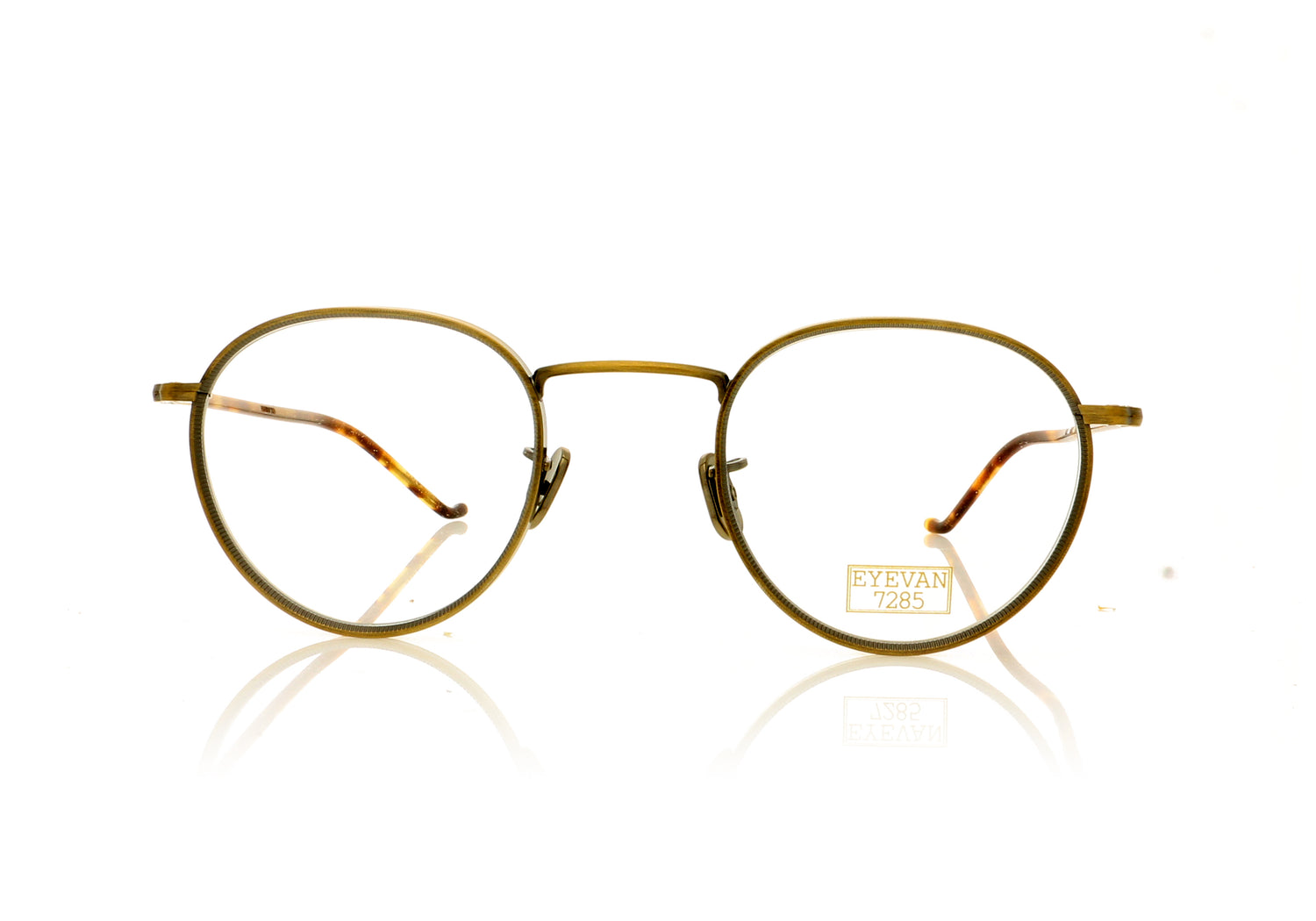 Eyevan 7285 215 9010 Bronze Glasses - Front