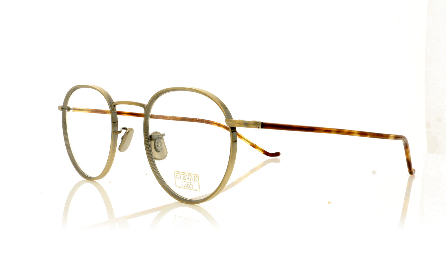 Eyevan 7285 215 9010 Bronze Glasses - Angle