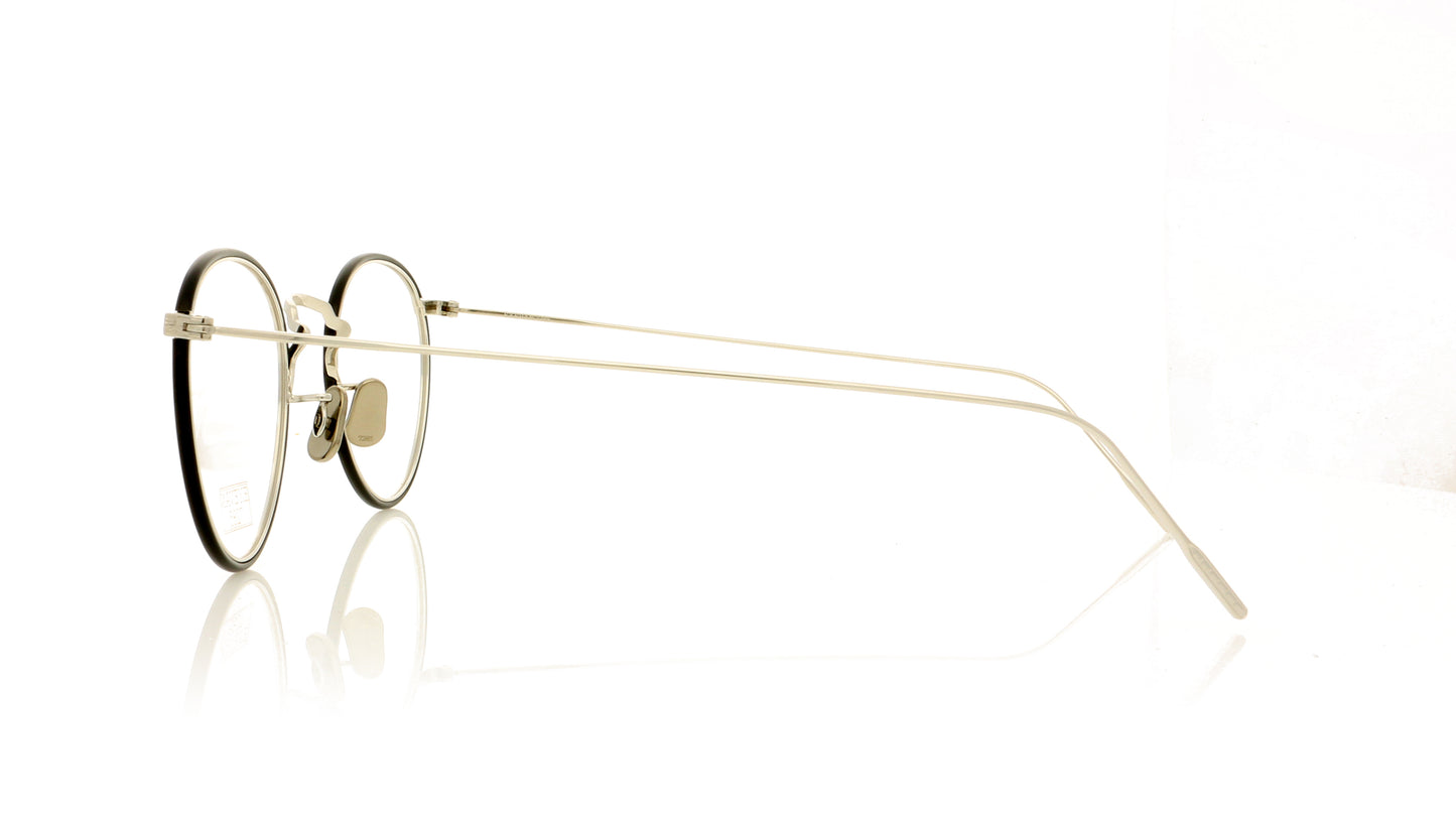Eyevan 7285 717W Black Silver 1310 Glasses - Side