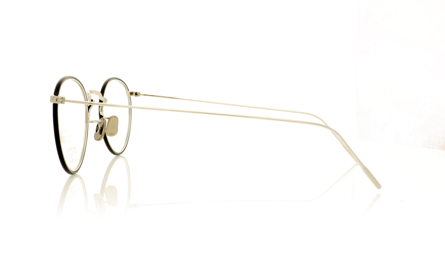 Eyevan 7285 717W Black Silver 1310 Glasses - Side
