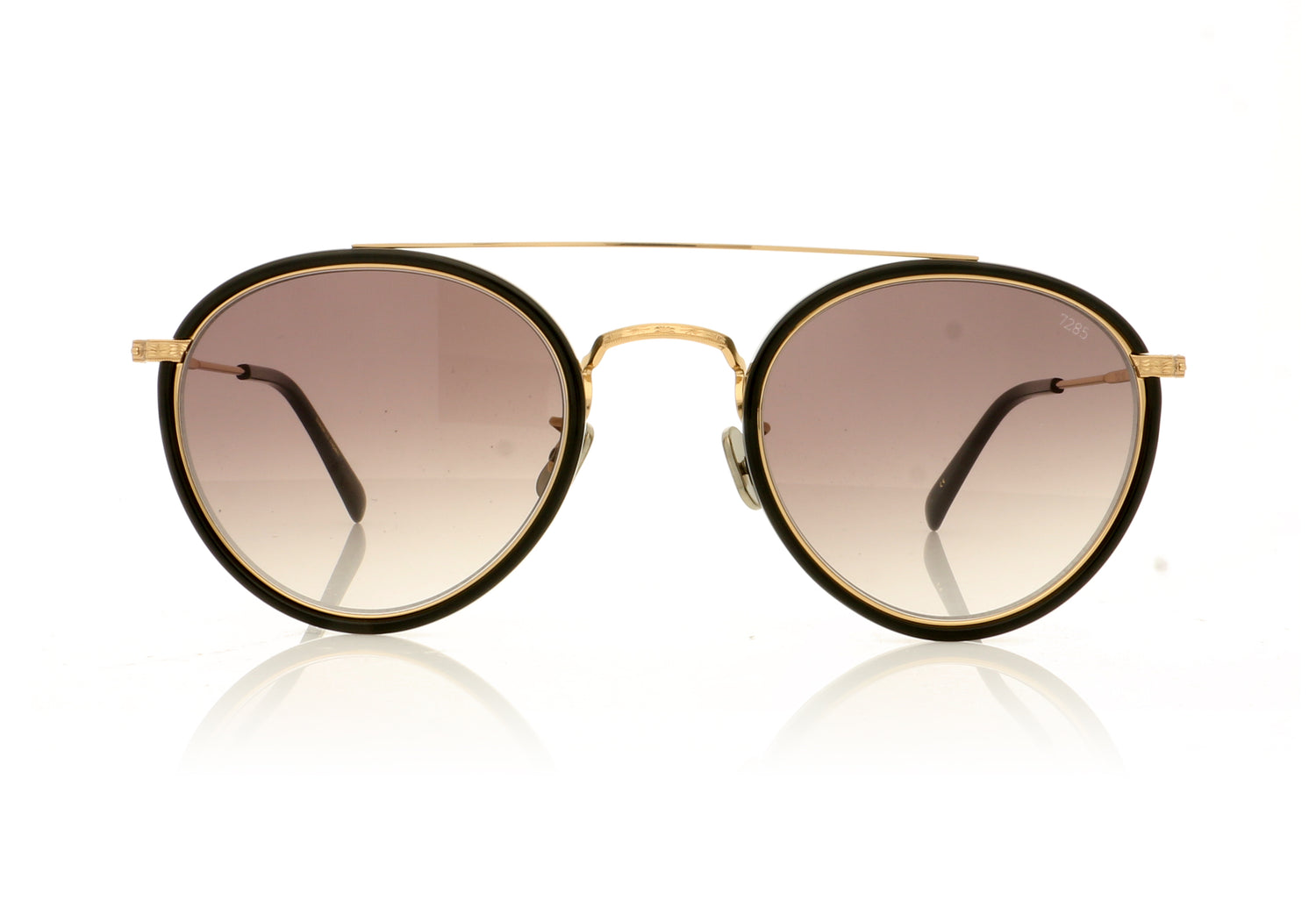 Eyevan 7285 EV762 100900 Black Sunglasses - Front