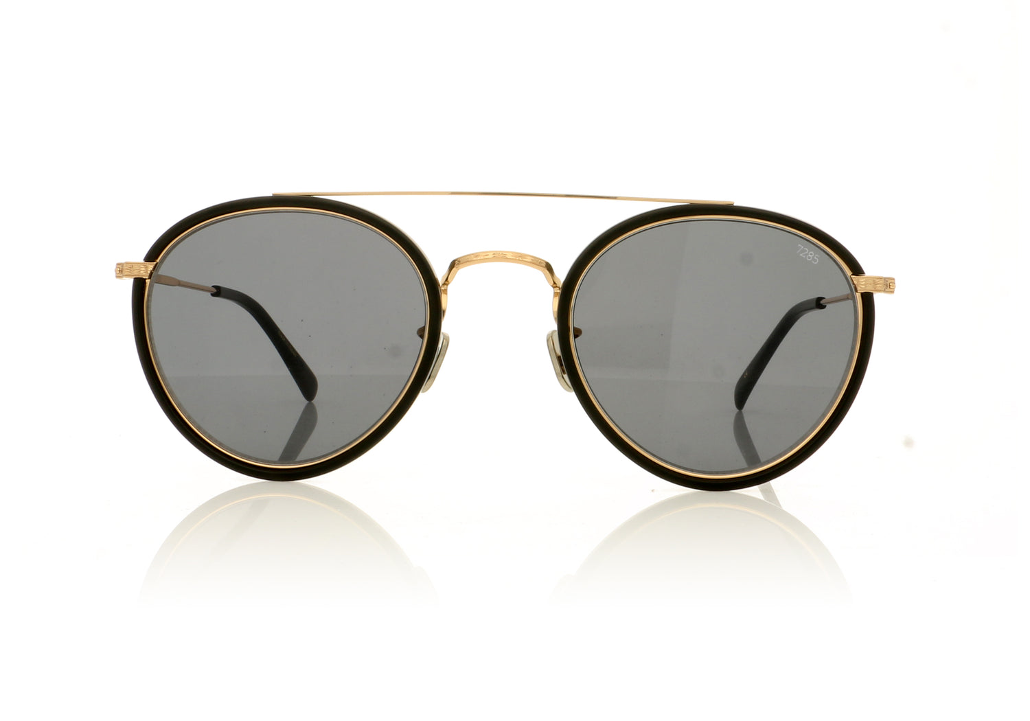 Eyevan 7285 EV762 112900 Black Sunglasses - Front