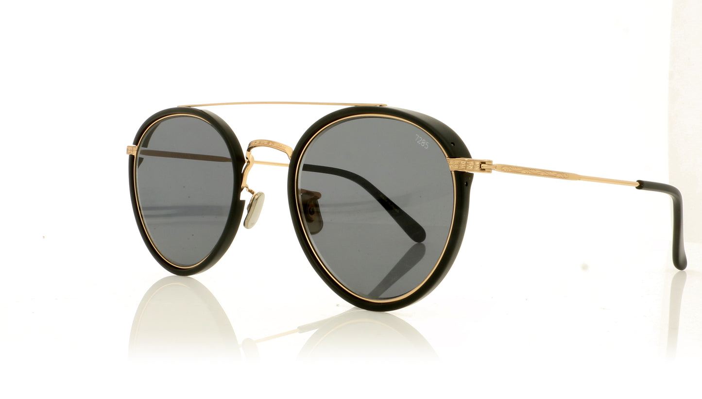 Eyevan 7285 EV762 112900 Black Sunglasses - Angle