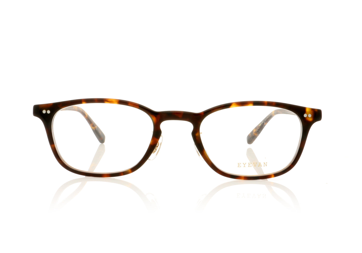 Eyevan 7285 Erwin Tort Tortoise Glasses - Front