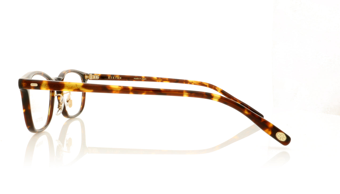 Eyevan 7285 Erwin Tort Tortoise Glasses - Side