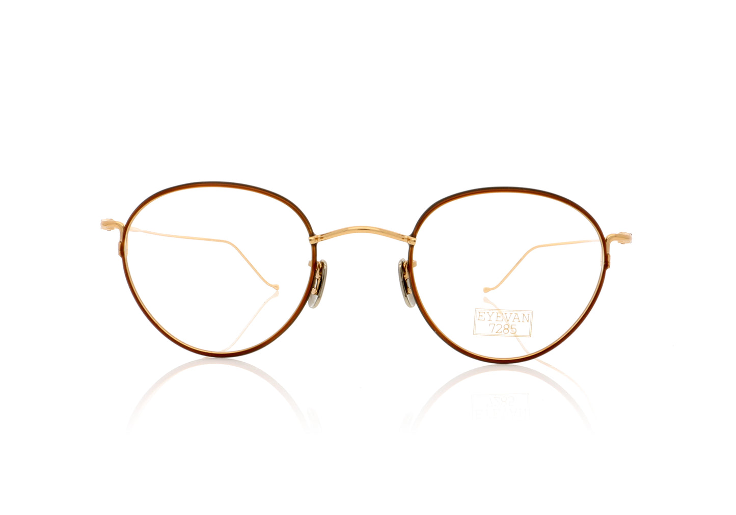 Eyevan 7285 EV164 16 9009 Glasses - Front