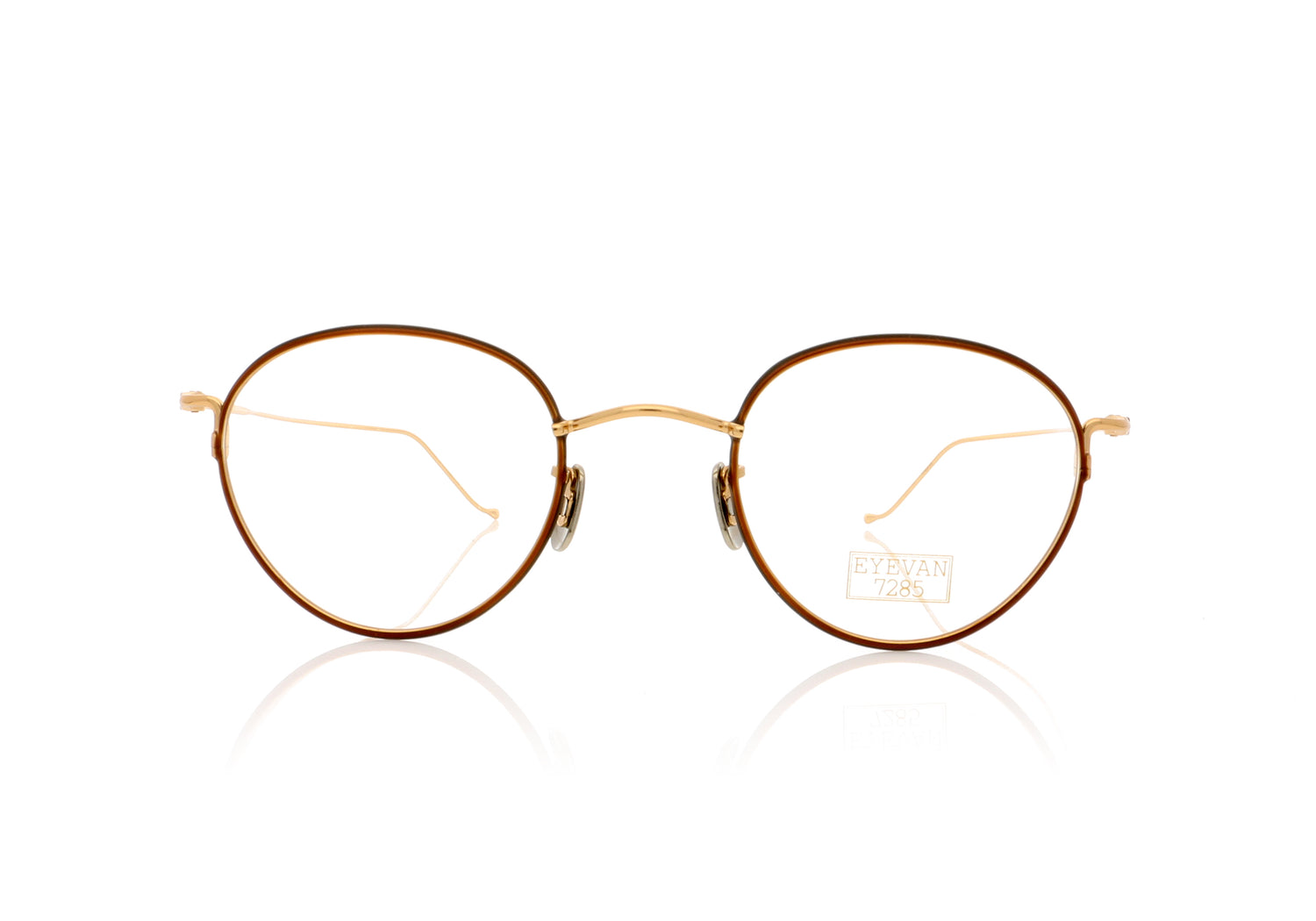 Eyevan 7285 EV164 16 9009 Glasses - Front