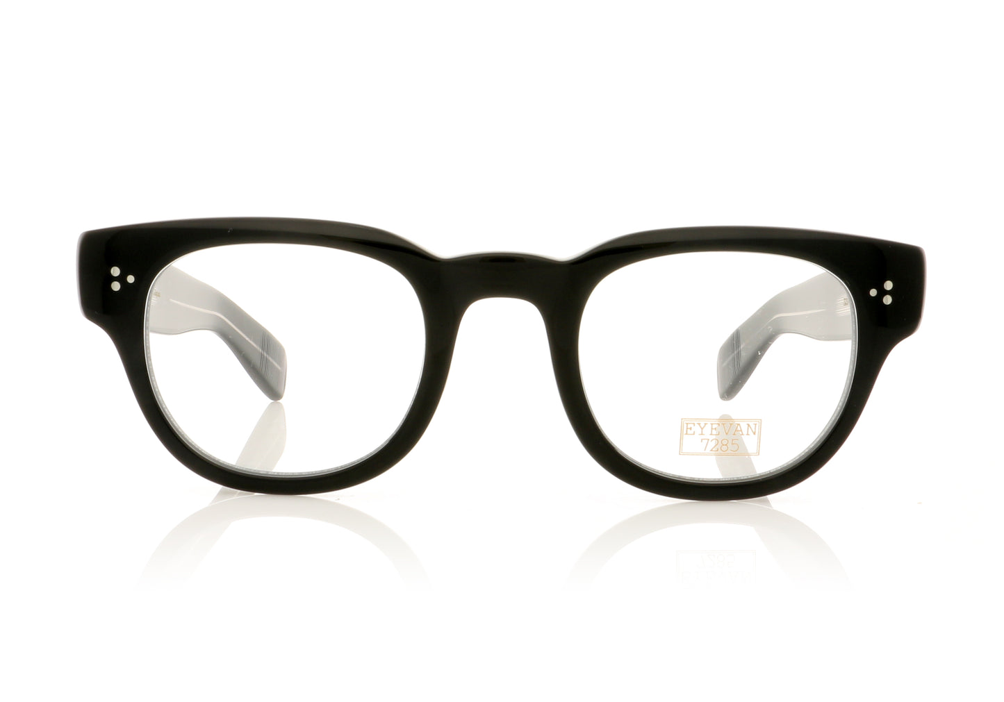 Eyevan 7285 EV329 C100 Black Glasses - Front