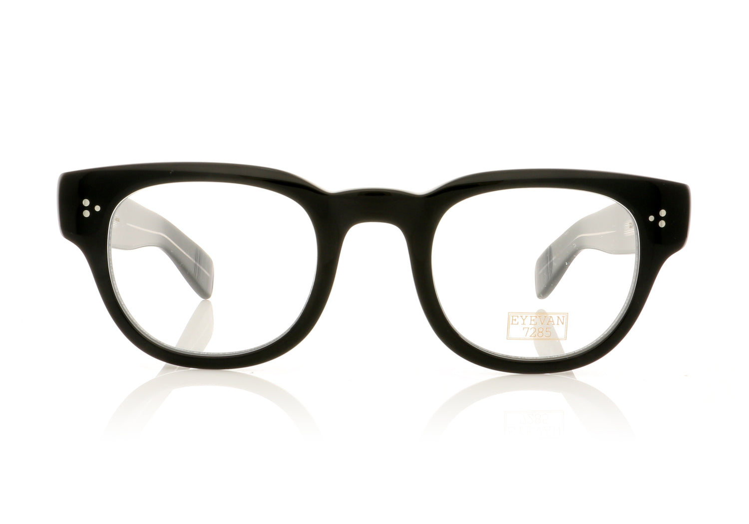 Eyevan 7285 EV329 C100 Black Glasses - Front