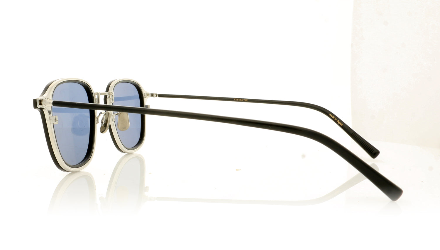 Eyevan 7285 779 1001 Black Sunglasses - Side