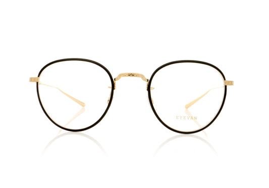 Eyevan 7285 Jonathan G-C Black Glasses - Front