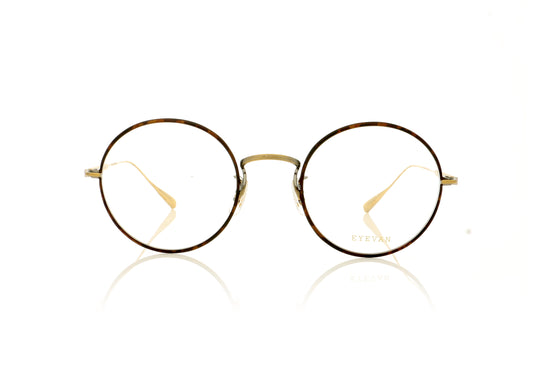 Eyevan 7285 Merced AG-C Tort Glasses - Front