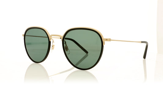 Eyevan 7285 Romney G-C. GRN Gold Sunglasses - Angle