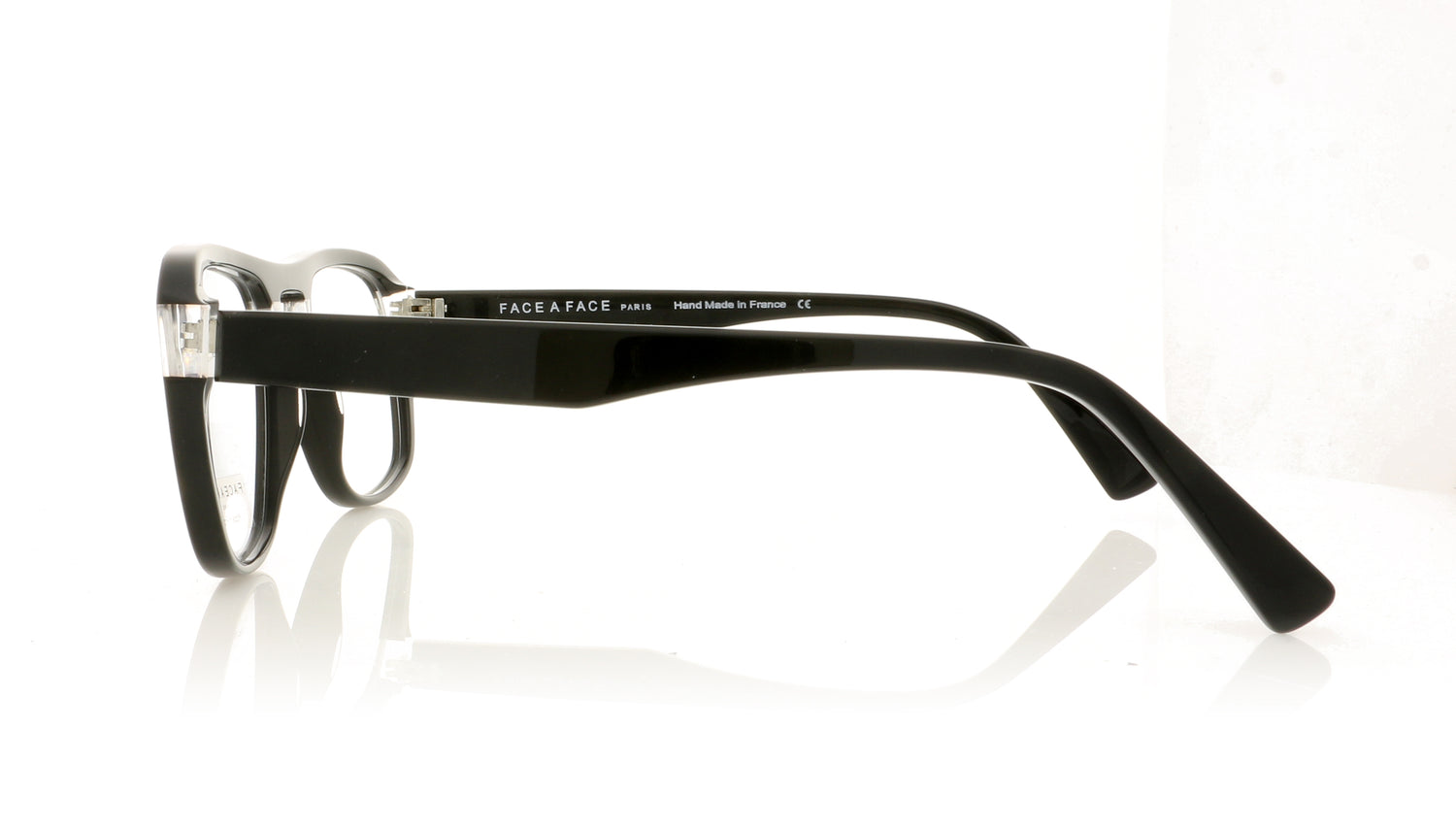Face à Face Bowie 100 Black Glasses - Side