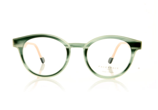 Face à Face Hollow 3 4057 Green Glasses - Front
